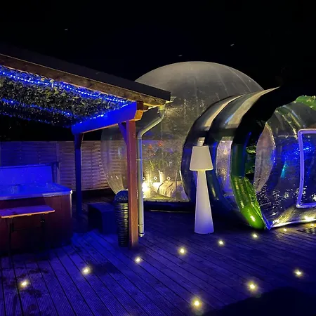 Campo de lujo Bubble-hotel Deutschland